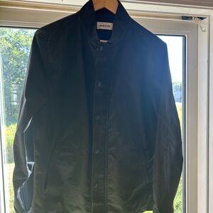 Taylor Stitch Black waxed Bomber Jacket